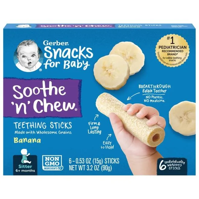 Nestle'den Aileler İçin Uyarı: Gerber Bebek Atıştırmalığı Geri Çağrıldı
